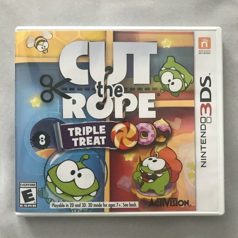Nintendo 3DS Cut the Rope Triple Treat - Multicolor